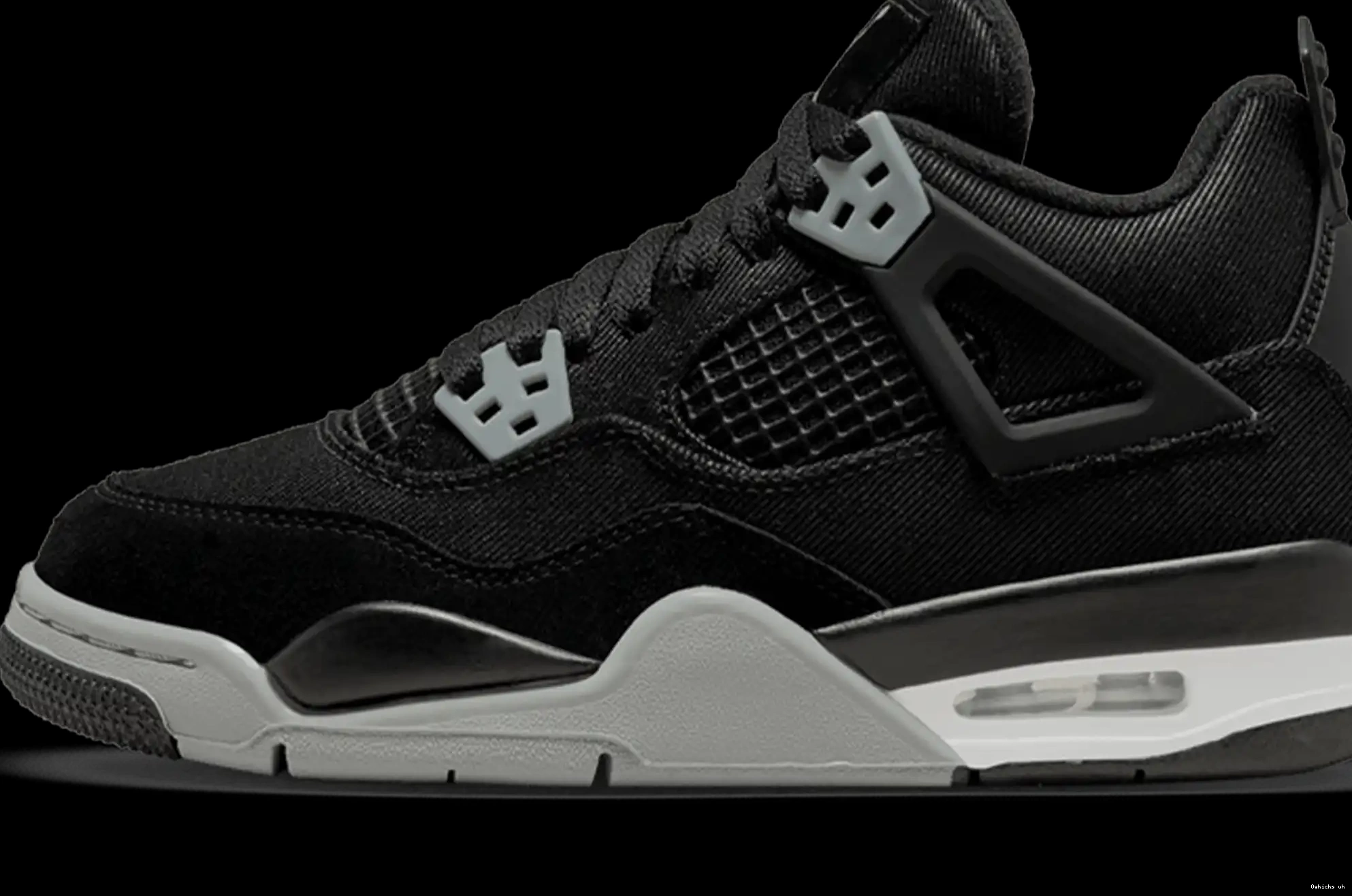 Canvas GS 4 Jordan Air Black Retro 0516